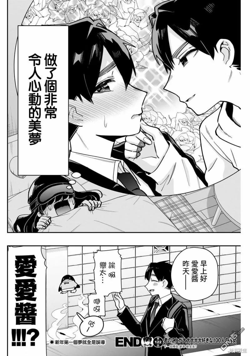 超超超超超喜欢你的100个女友[头盔漫画,第122话4图