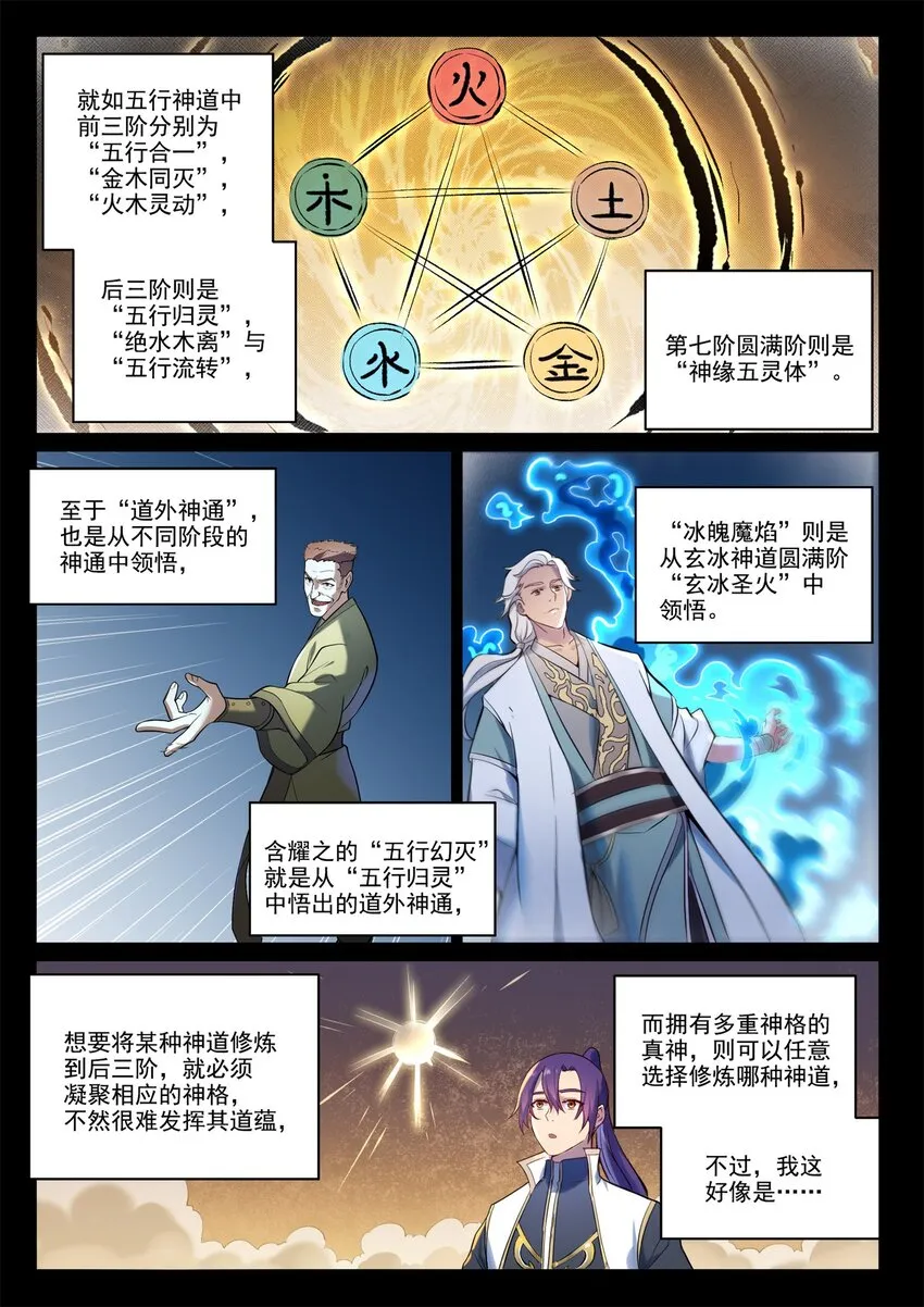 百炼成神第二季在线观看完整版动漫漫画,第895话 三千重神格4图