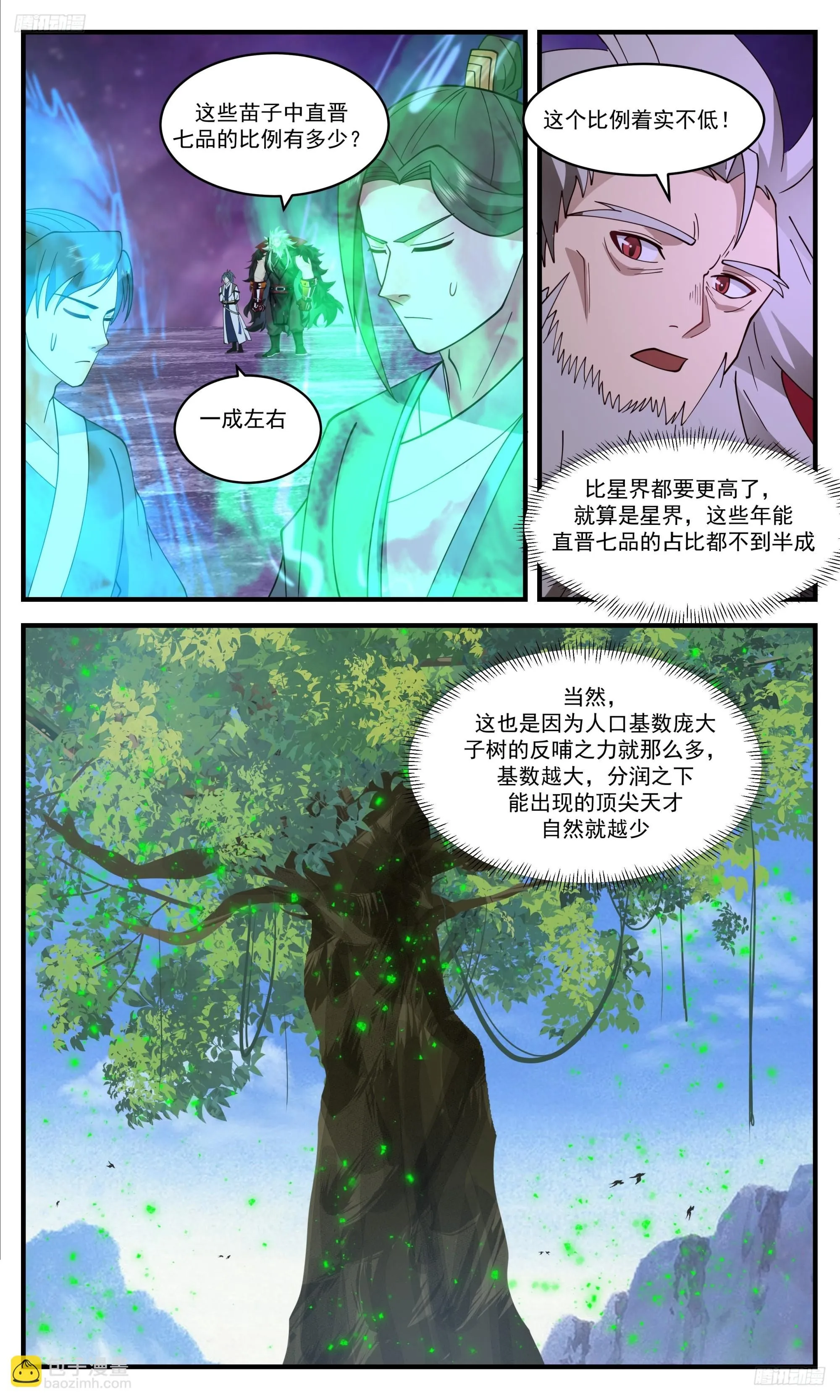 武炼巅峰漫画漫画,3406 人族远征篇-奇了怪哉5图