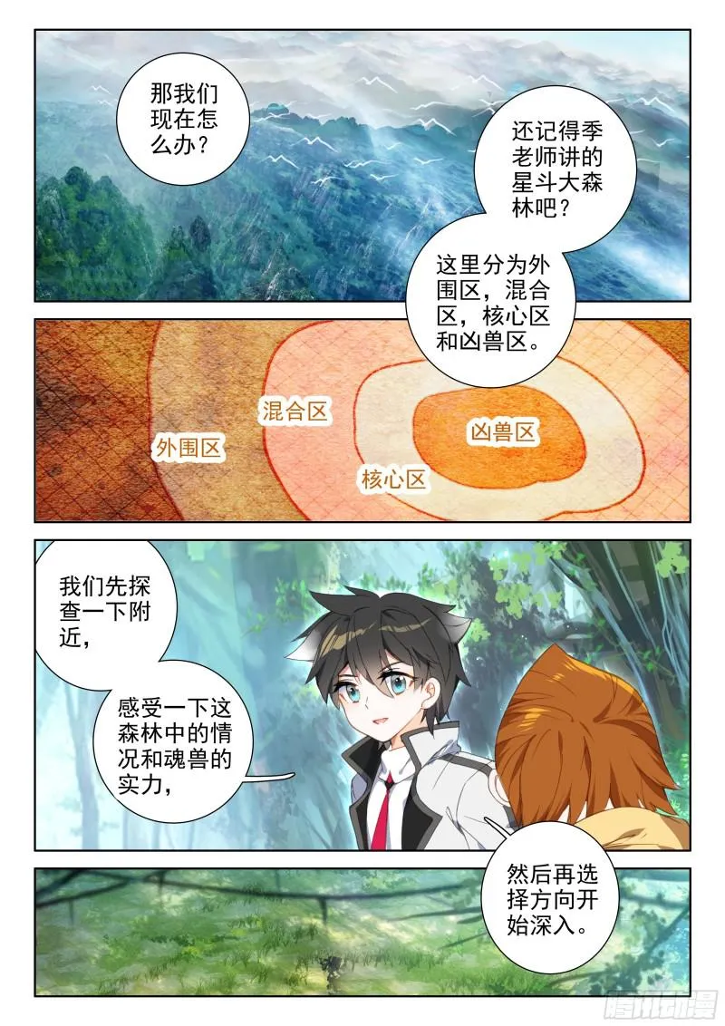 斗罗大陆4终极斗罗小说漫画,选拔开始1图