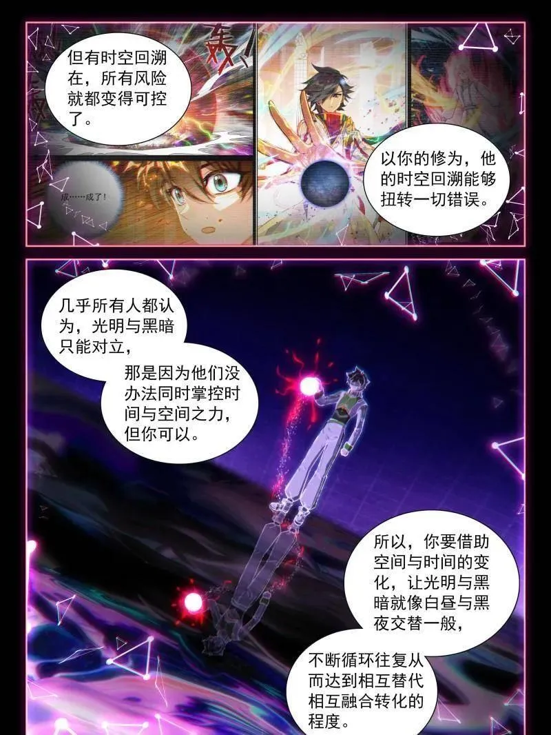 斗罗大陆4终极斗罗漫画,第566话 光暗雷神4图