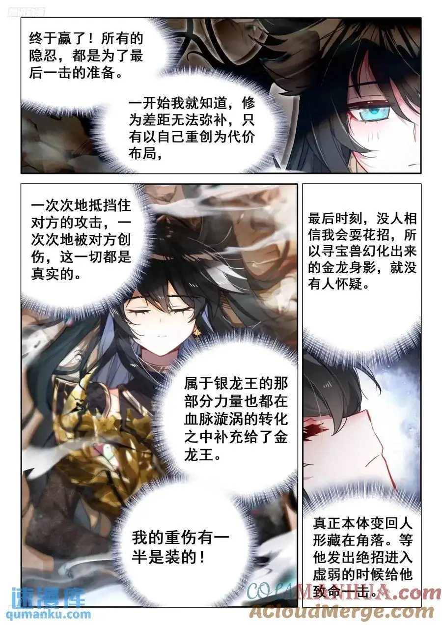 斗罗大陆4终极斗罗小说漫画,升龙台的反馈3图