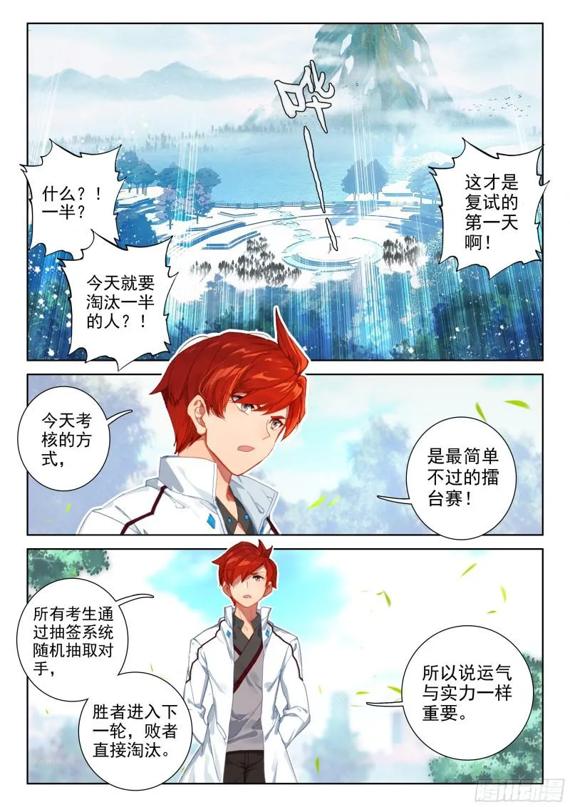 斗罗大陆4终极斗罗小说漫画,复试开始2图