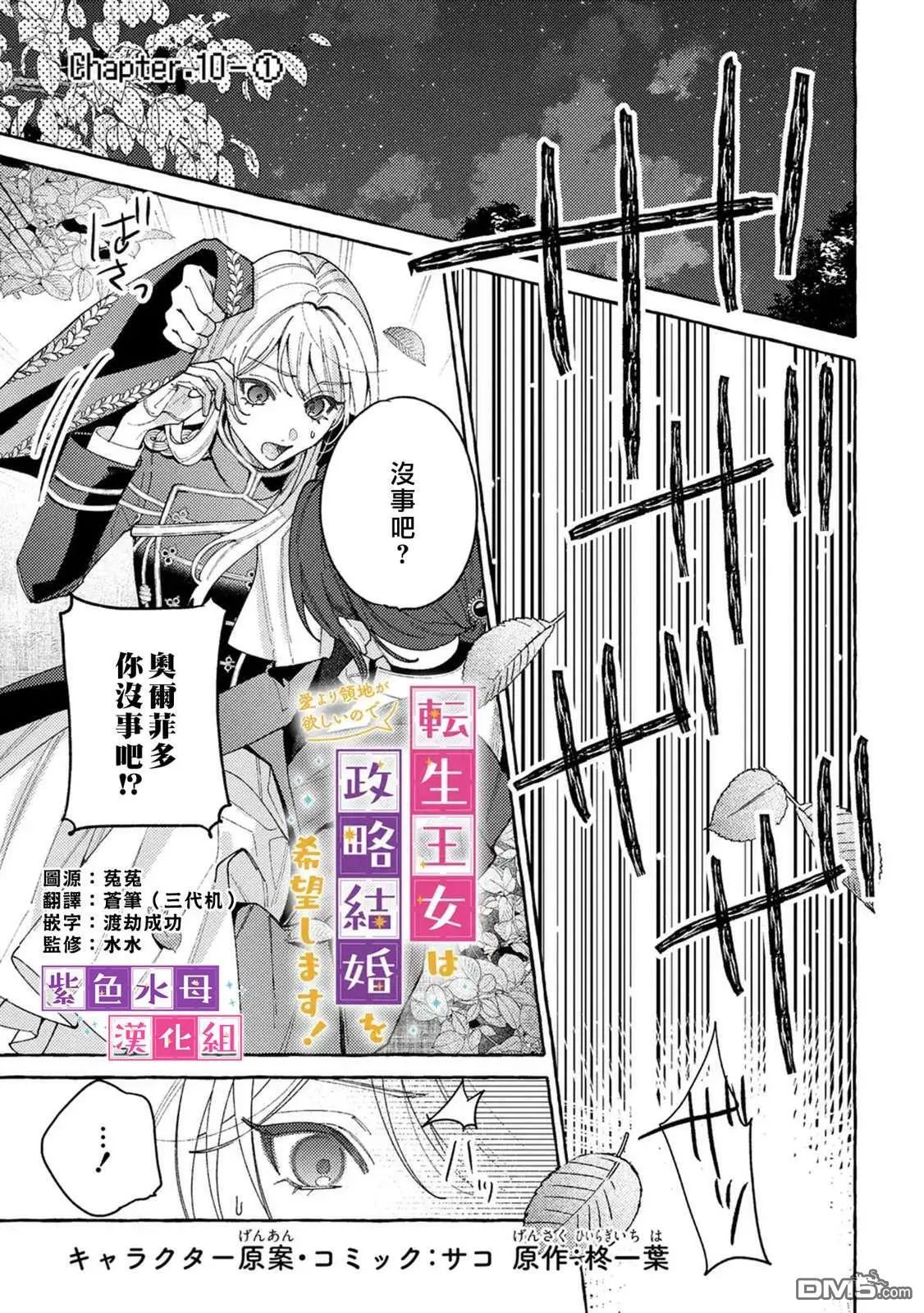 转生公主比起爱更想要领地所以期望政治联姻！漫画,第10.1话1图