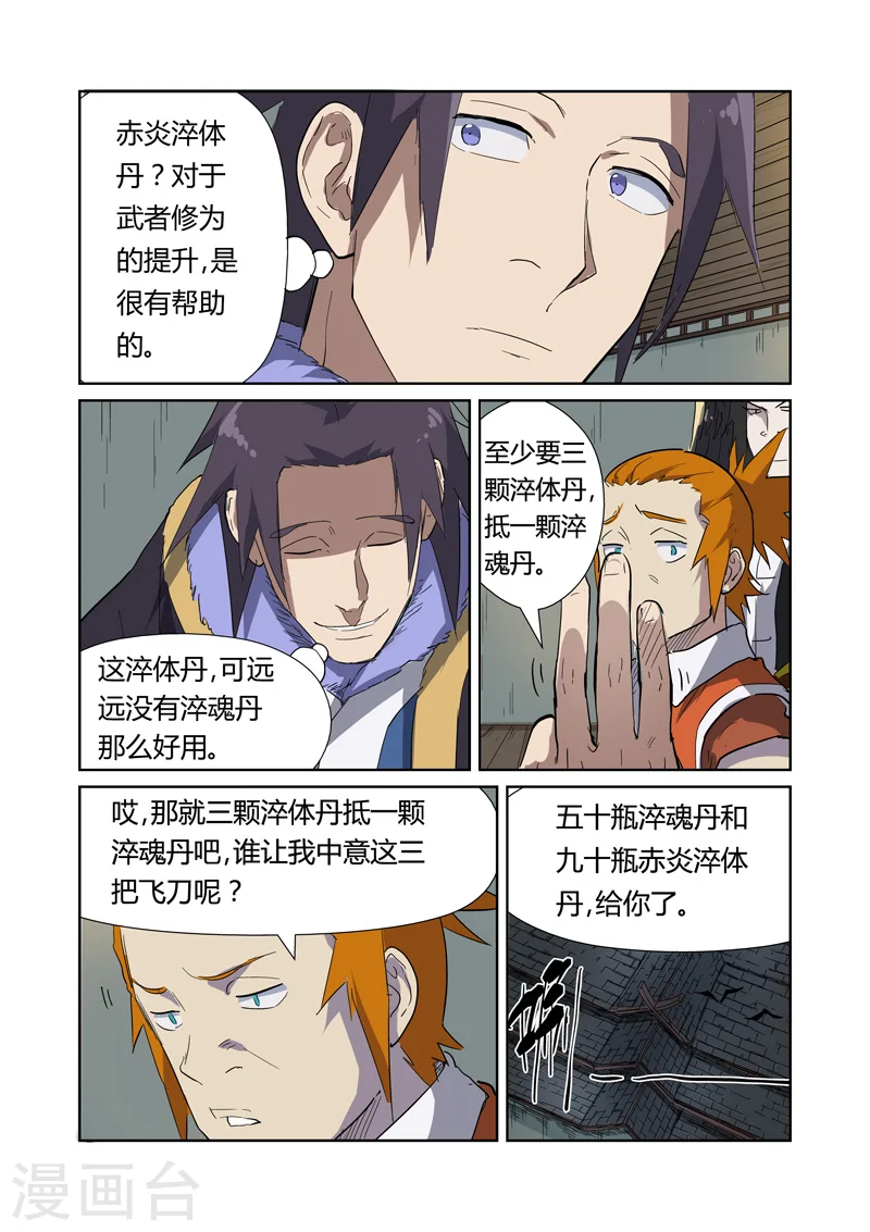 妖神记小说免费阅读完整版漫画,第166话2 飞刀3图