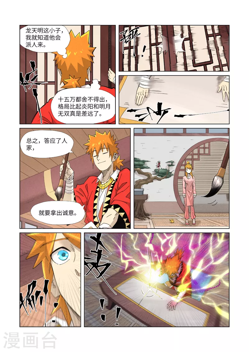 妖神记小说免费阅读完整版漫画,第344话2 天云神尊4图