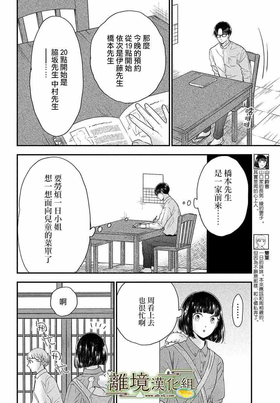 厨刀与小青椒之一日料理帖漫画,第32话4图