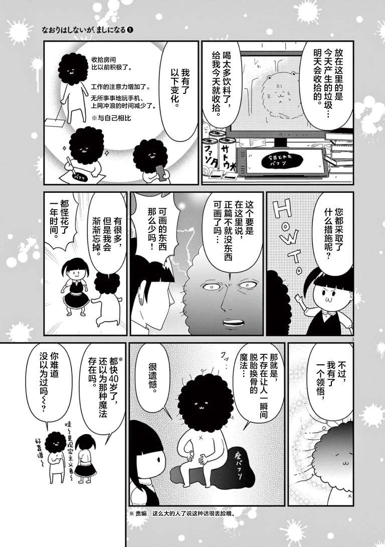 虽然无法治愈，但是可以改善漫画,01卷番外后记3图