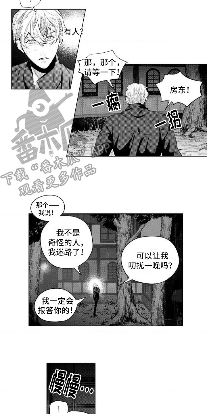 孤独的吸血鬼漫画双男主漫画,第3话2图